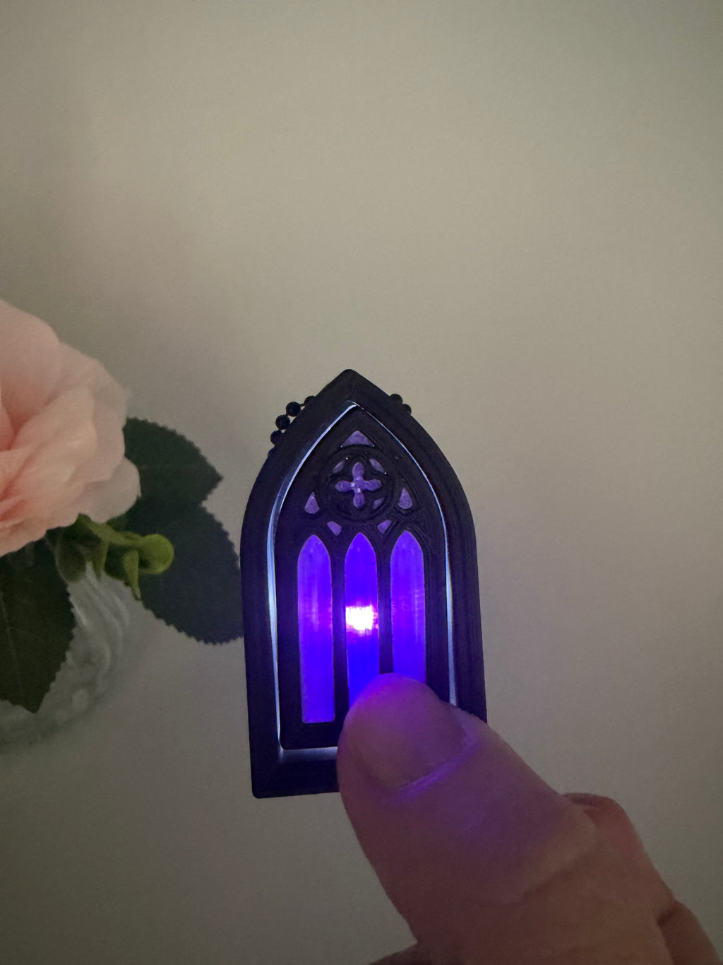Light-up Stained Glass Window Clicker