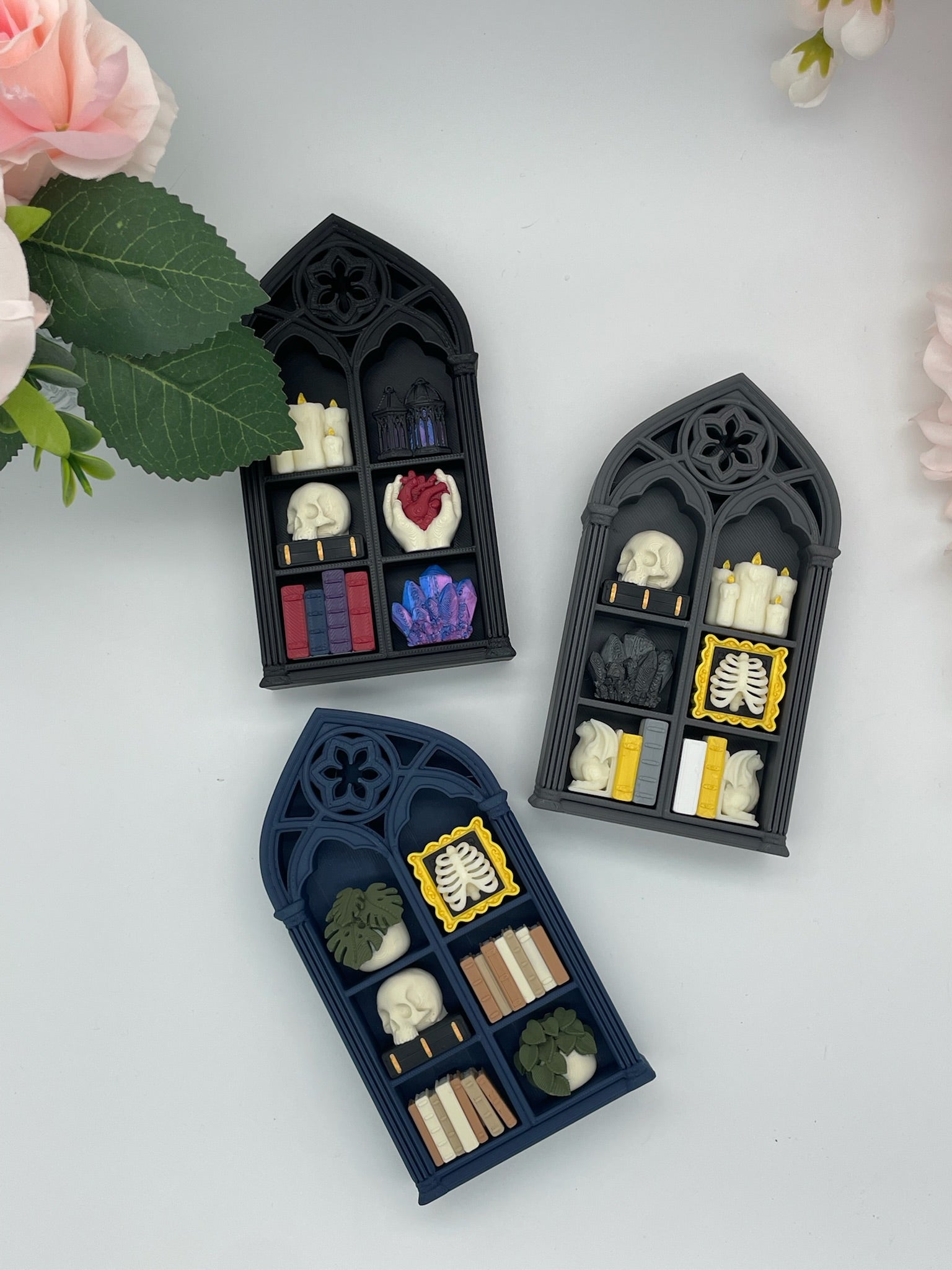 Gothic Bookshelf 6 Clickers