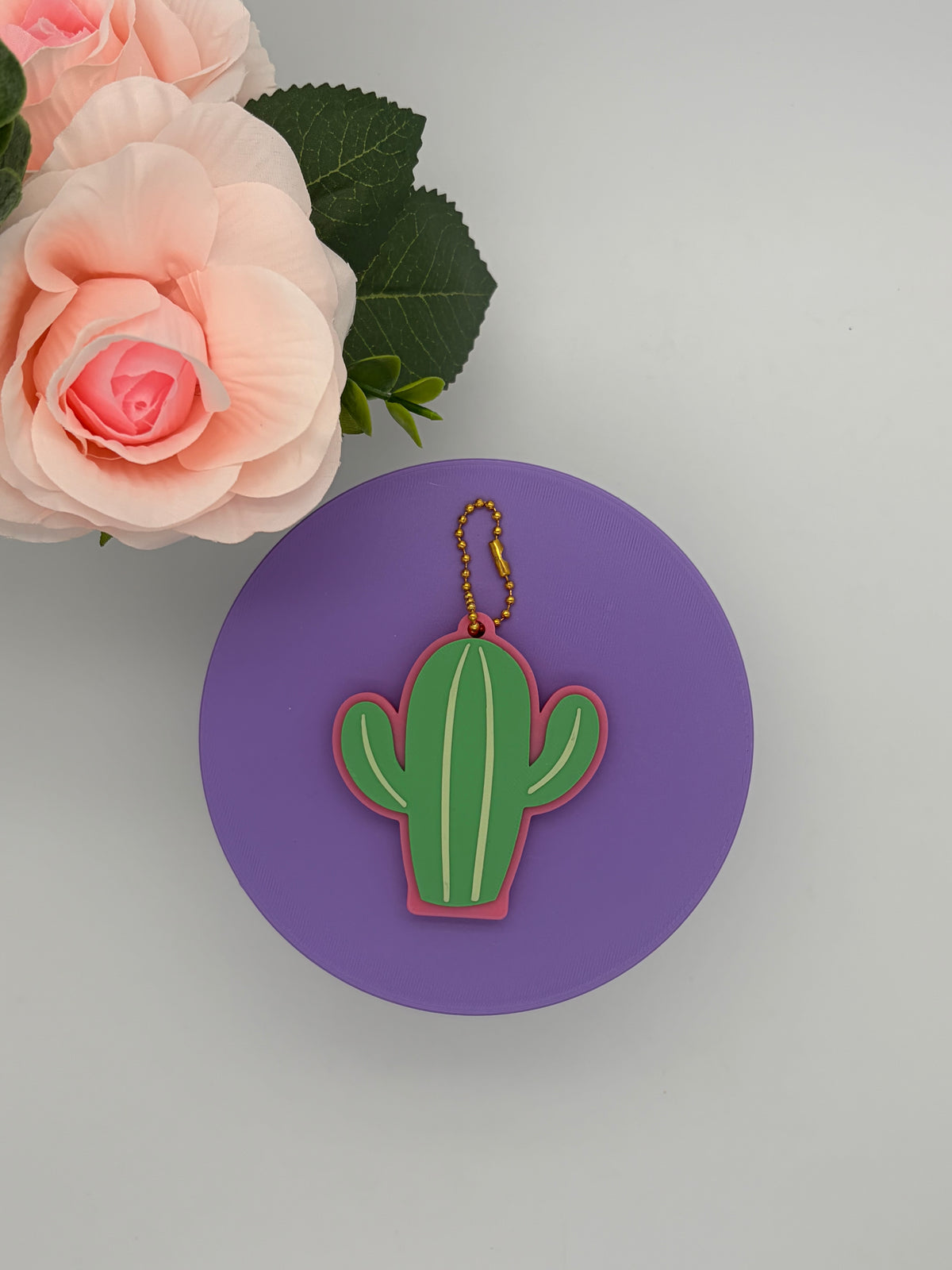 Cactus Can Opener Keychain