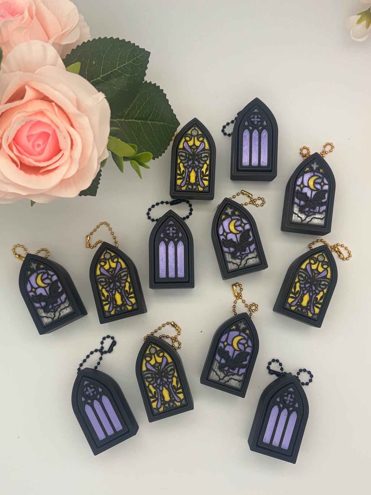 Light-up Stained Glass Window Clicker