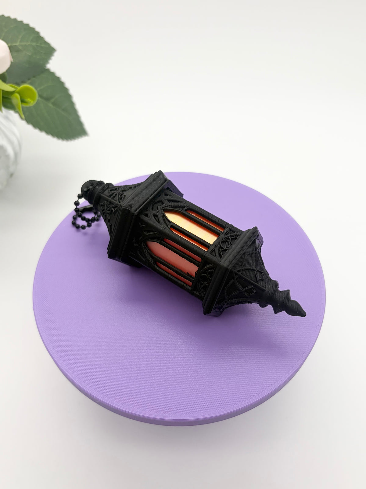 Gothic Stained Glass Lantern Clicker
