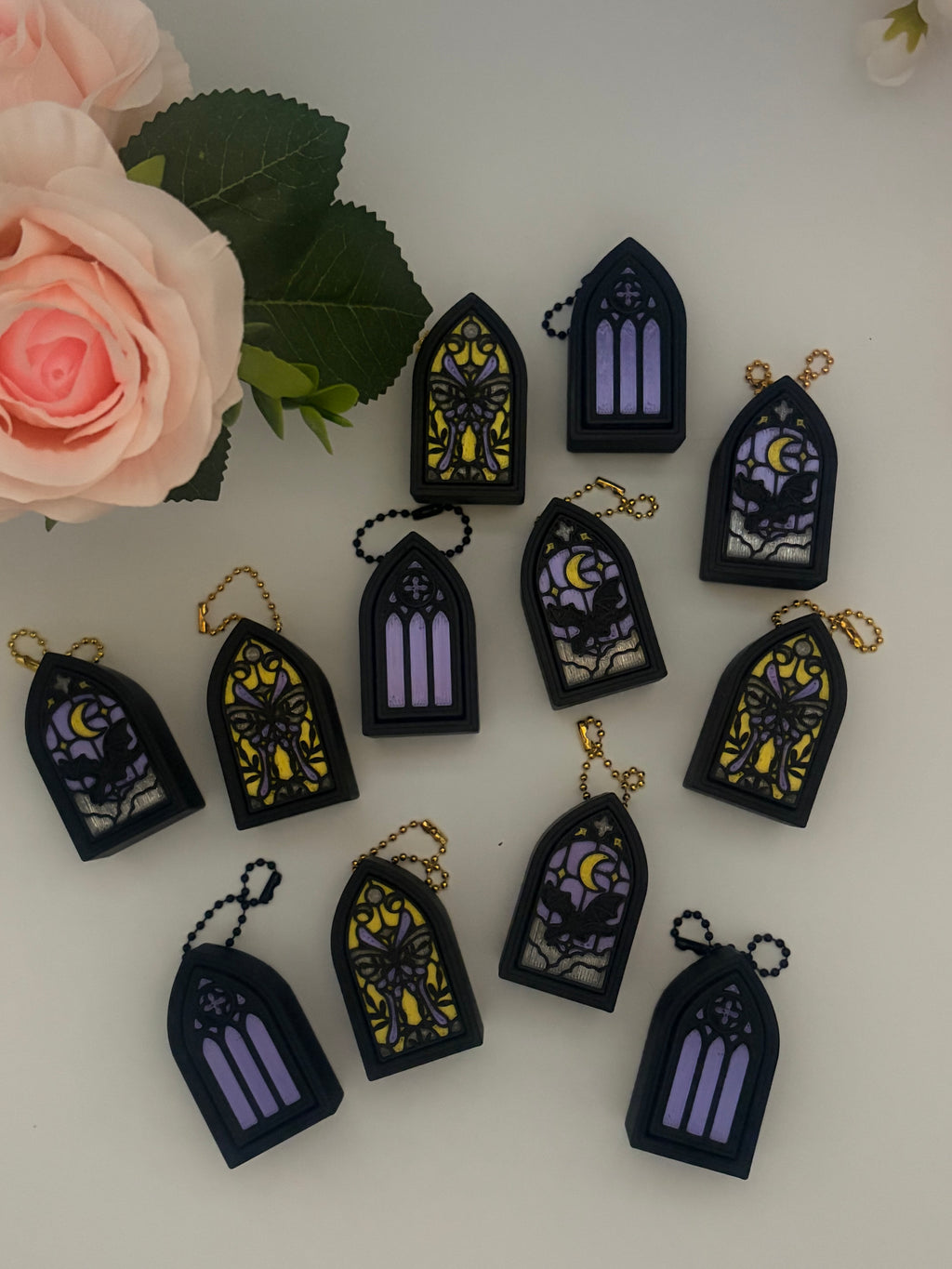 Light-up Stained Glass Window Clicker