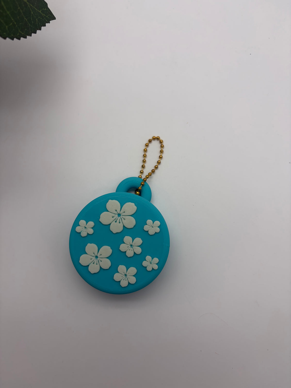 Floral Keychain Jewelry Holder
