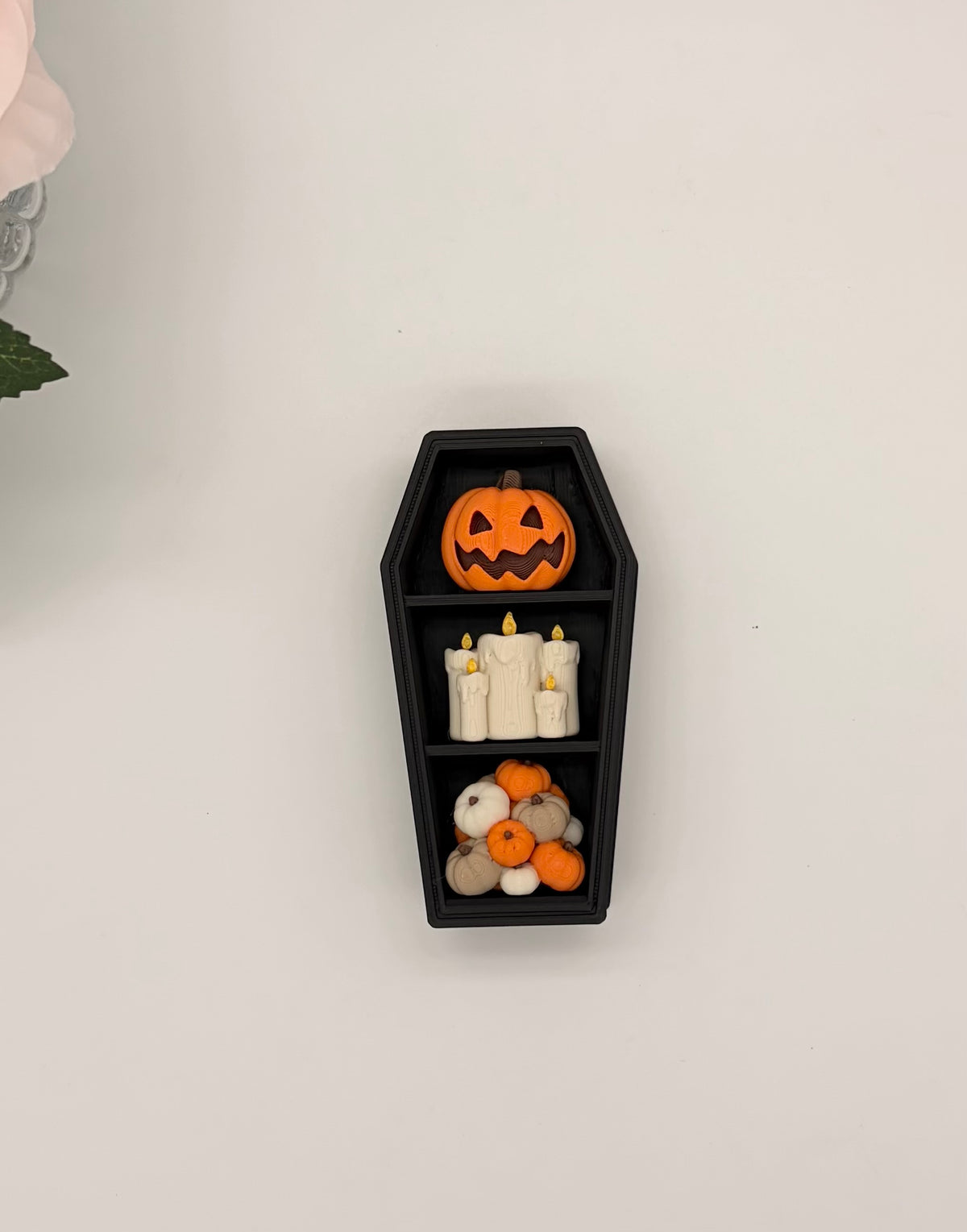 Coffin Bookshelf Clicker Fidget
