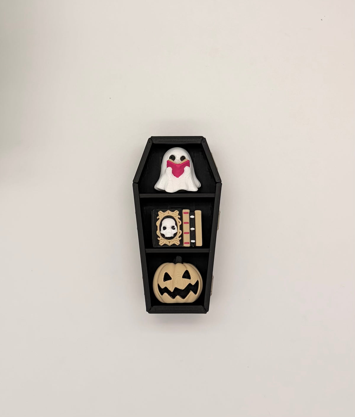 Coffin Bookshelf Clicker Fidget