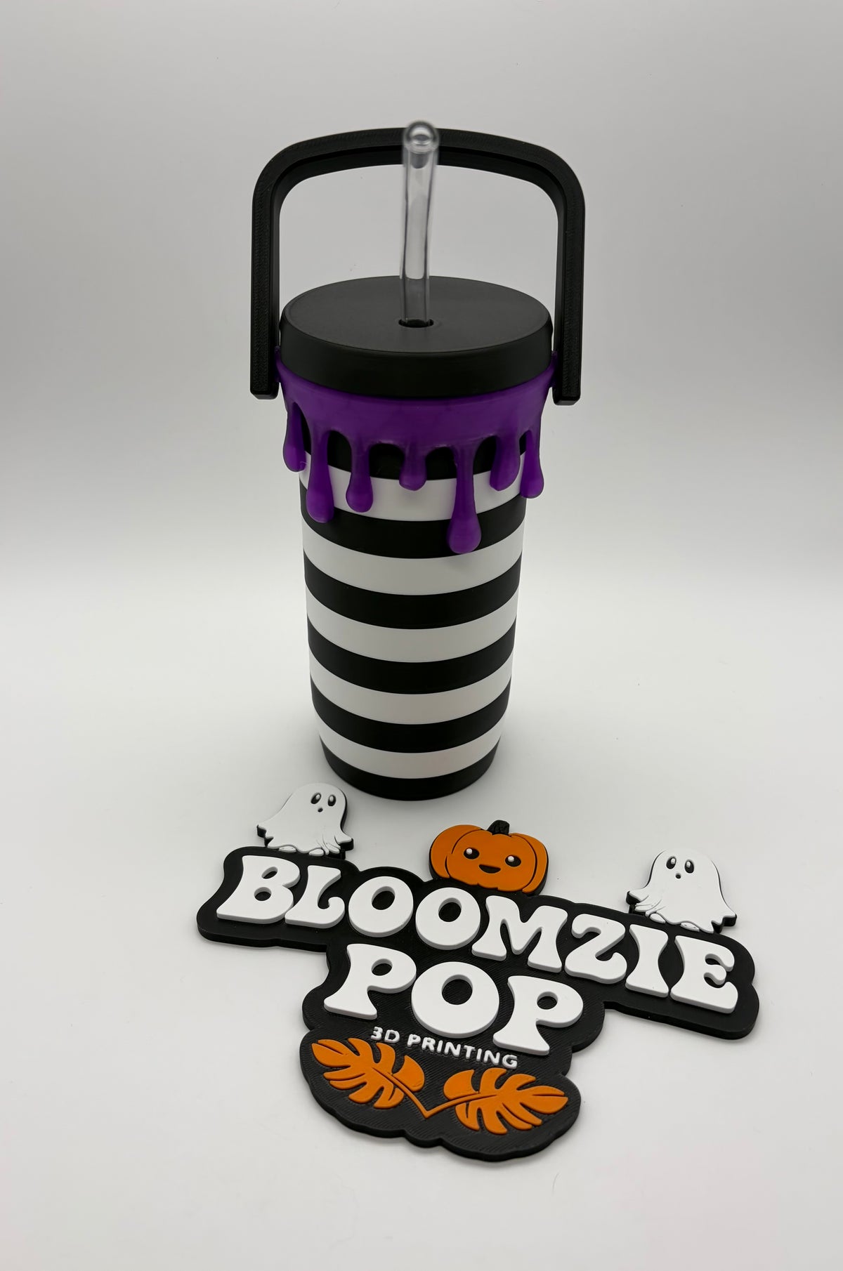 Spooky Stripe Can Koozie