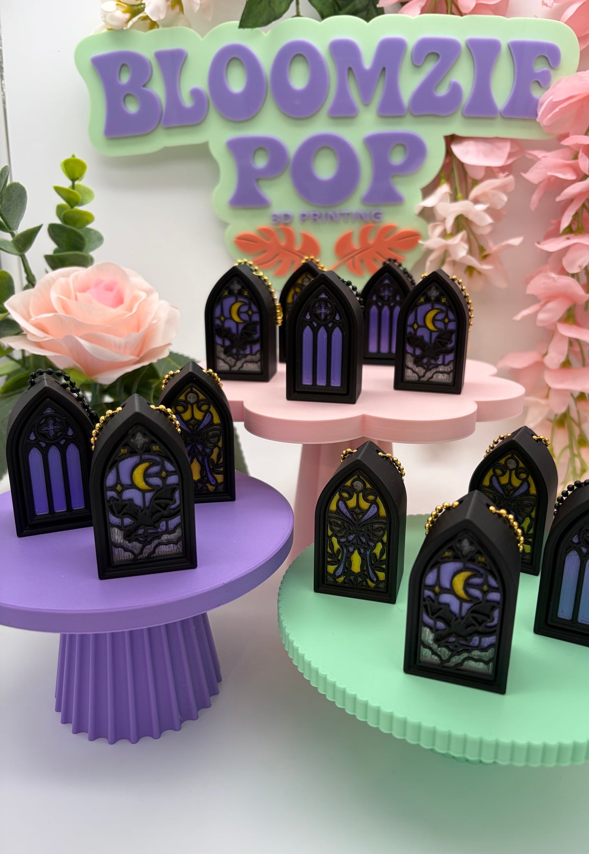 Light-up Stained Glass Window Clicker