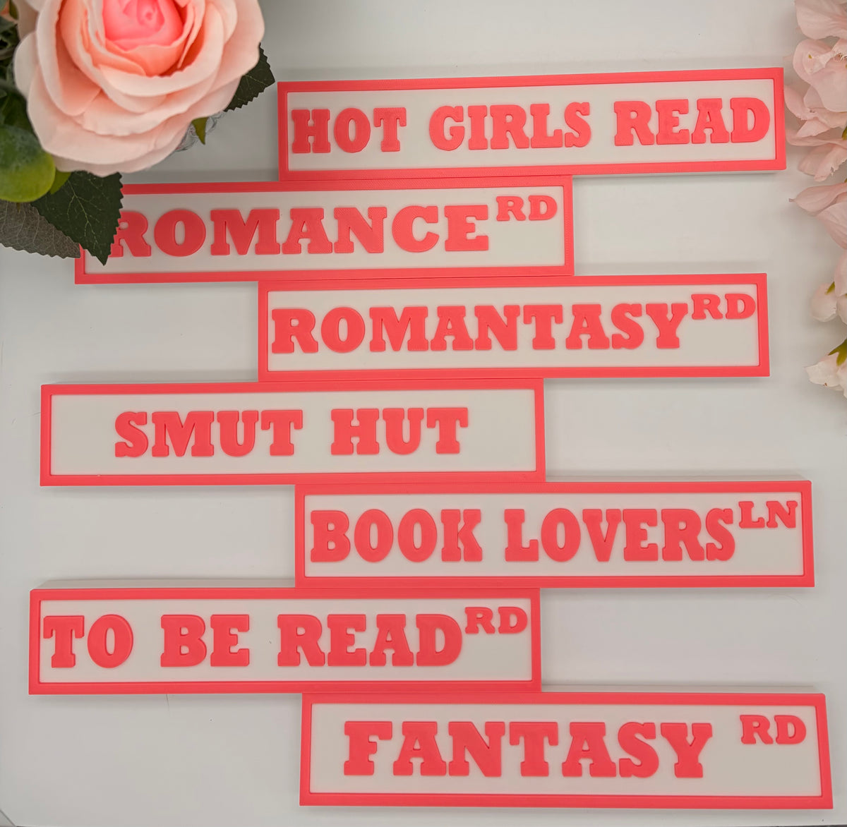 Bookshelf Genre Street Sign