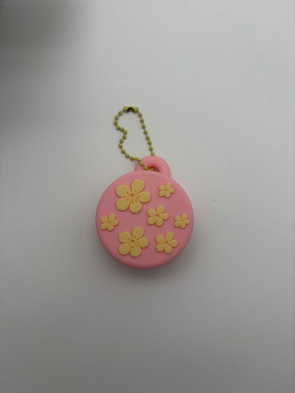Floral Keychain Jewelry Holder