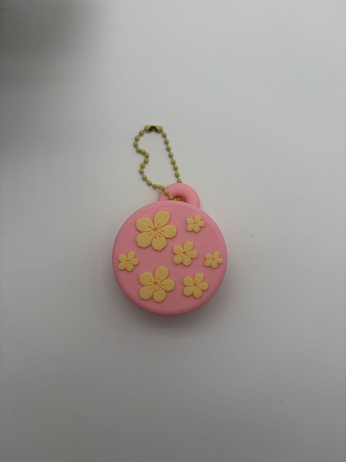Floral Keychain Jewelry Holder