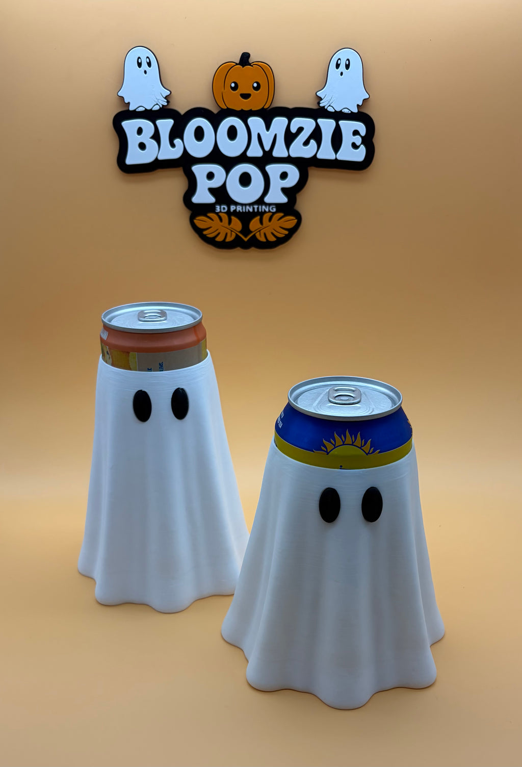 Ghost Can Koozie