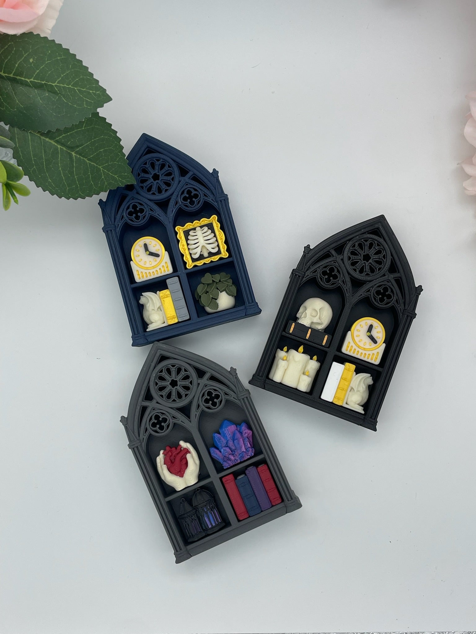 Gothic Bookshelf 4 Clickers