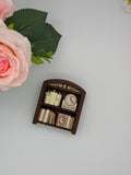 Bookshelf Arched Brown Clicker