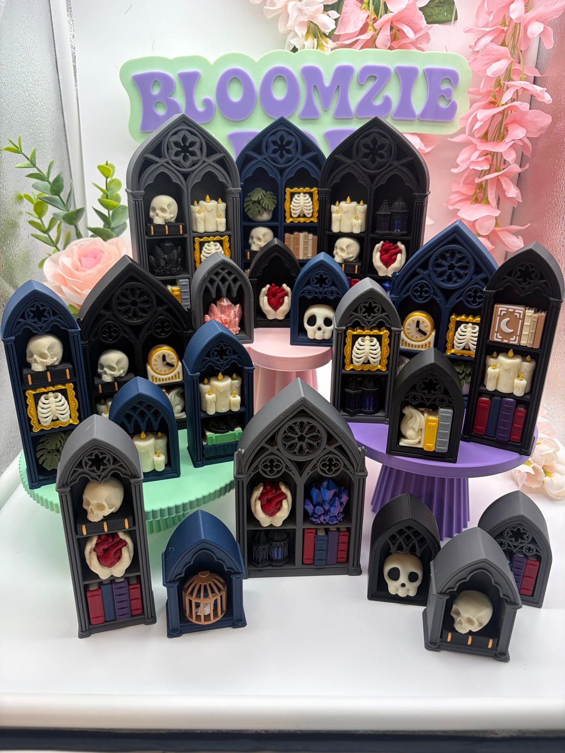 Gothic Bookshelf 6 Clickers