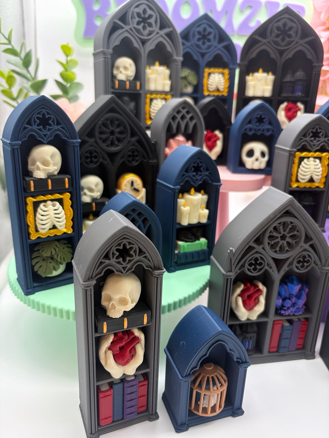 Gothic Bookshelf 6 Clickers
