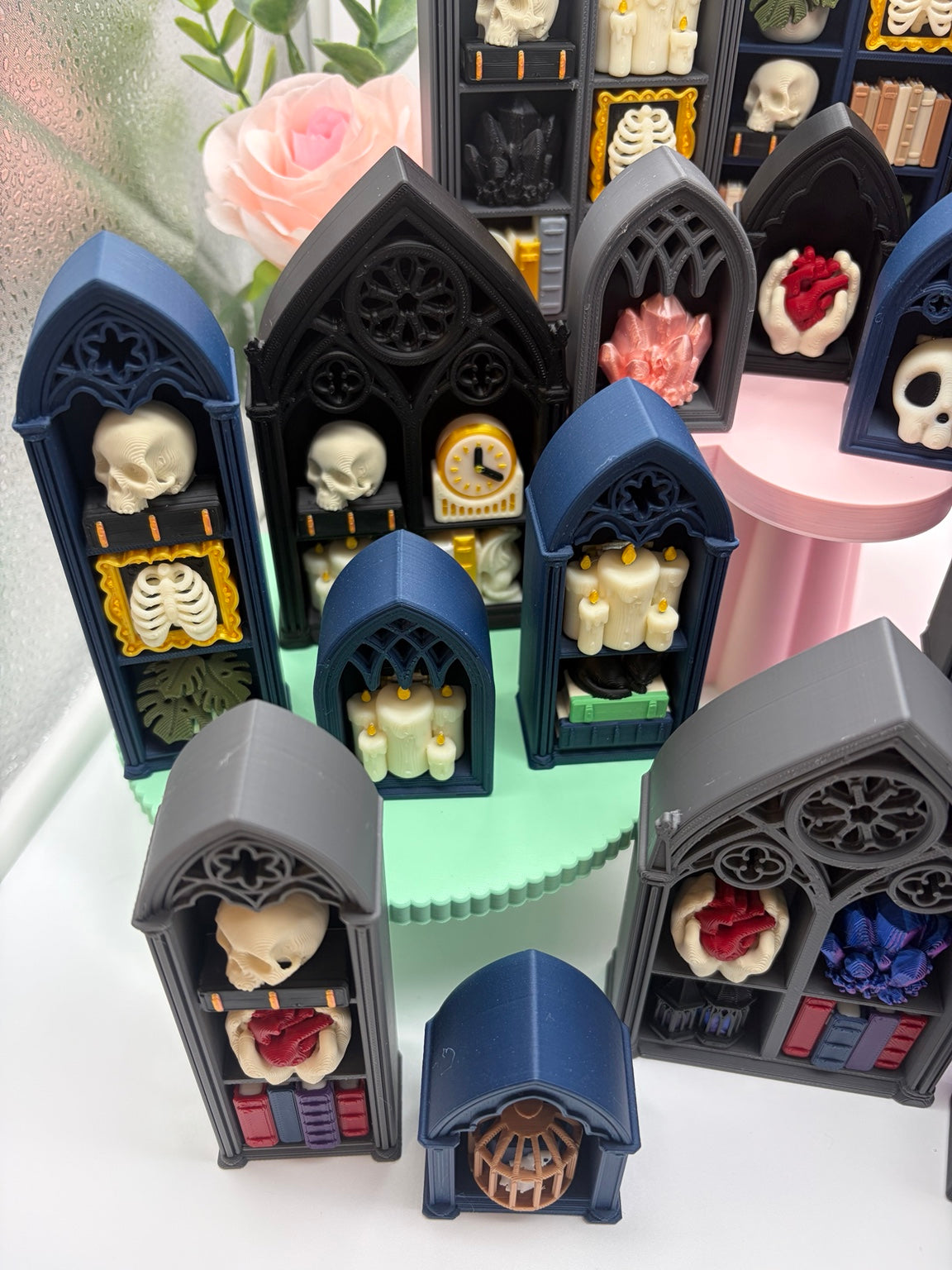 Gothic Bookshelf 6 Clickers