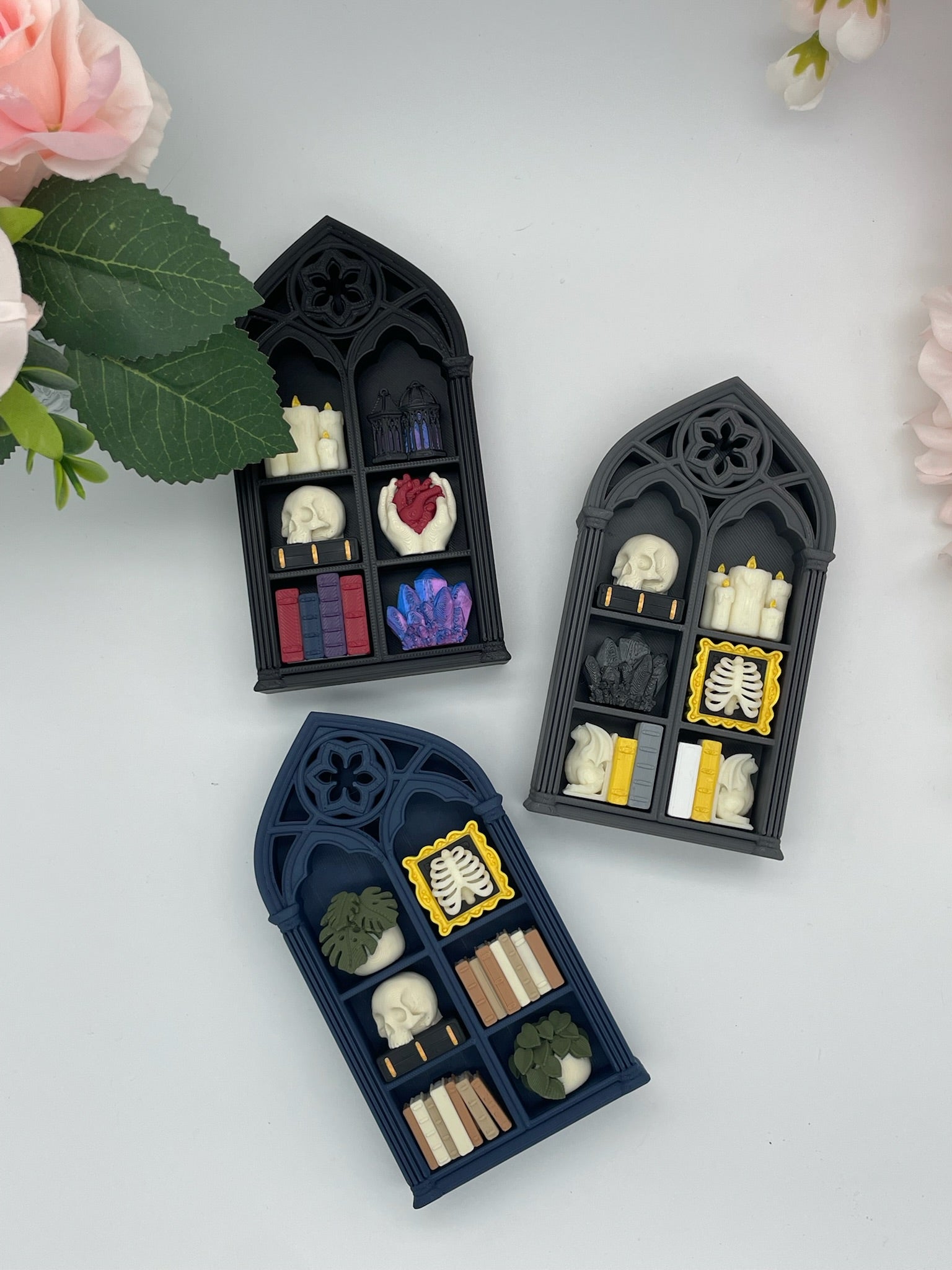 Gothic Bookshelf 6 Clickers