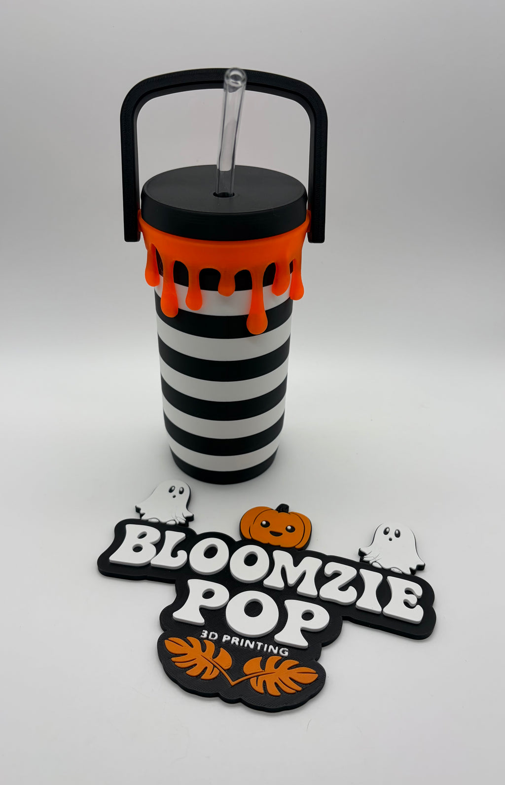 Spooky Stripe Can Koozie