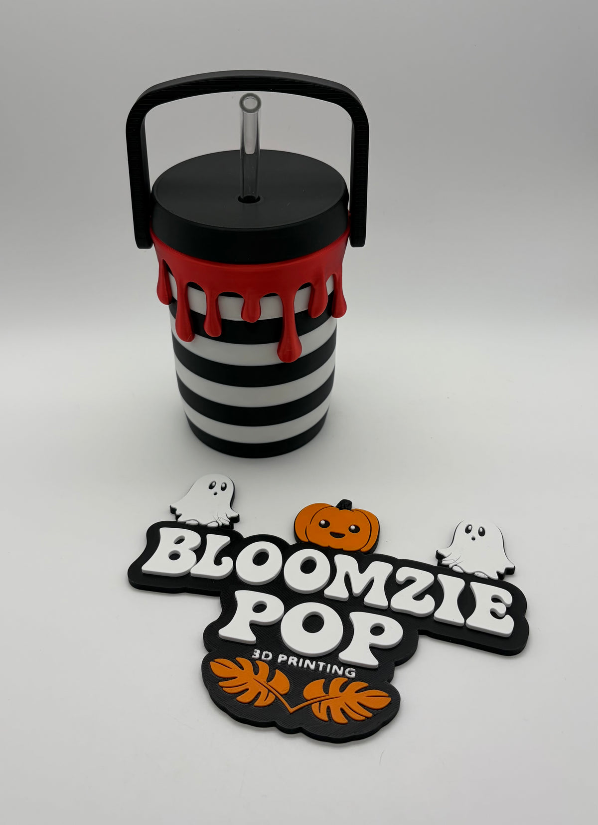 Spooky Stripe Can Koozie
