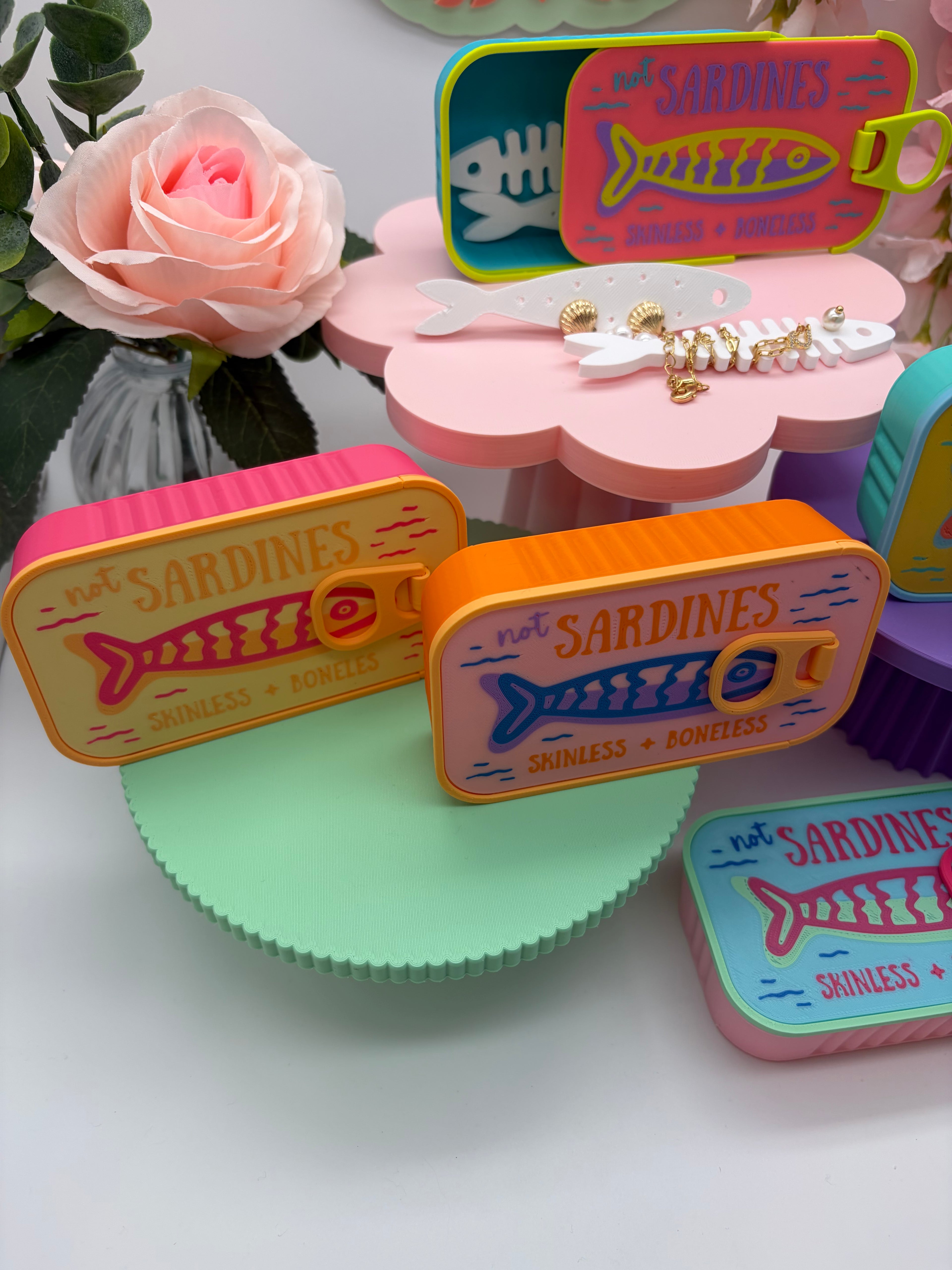 Not Sardines Travel Jewelry Holder