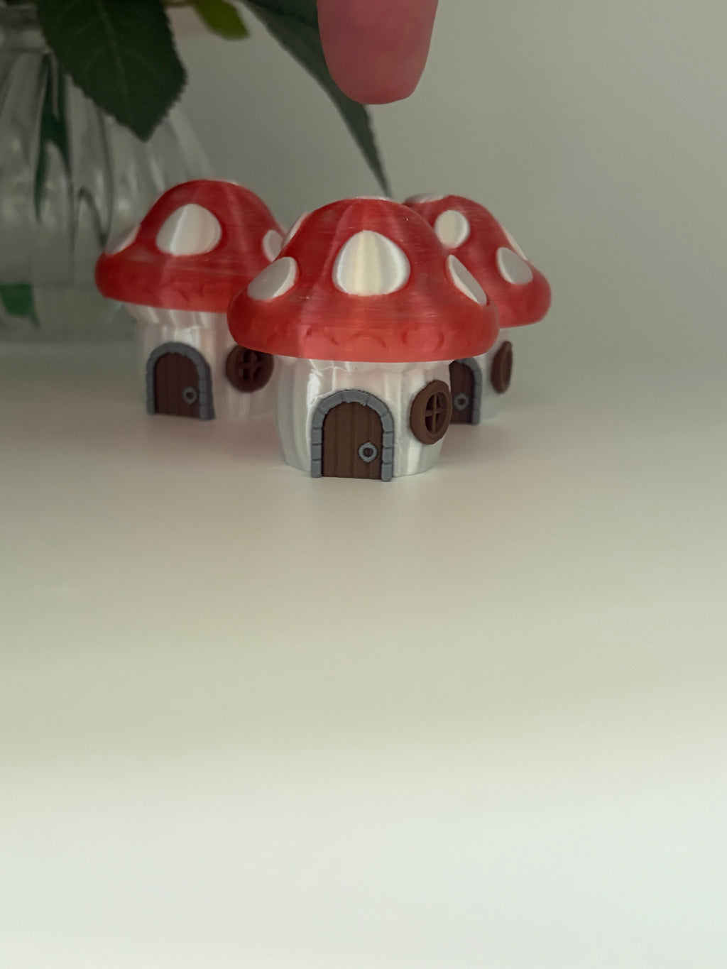 Mushroom House Light-Up Clicker Fidget