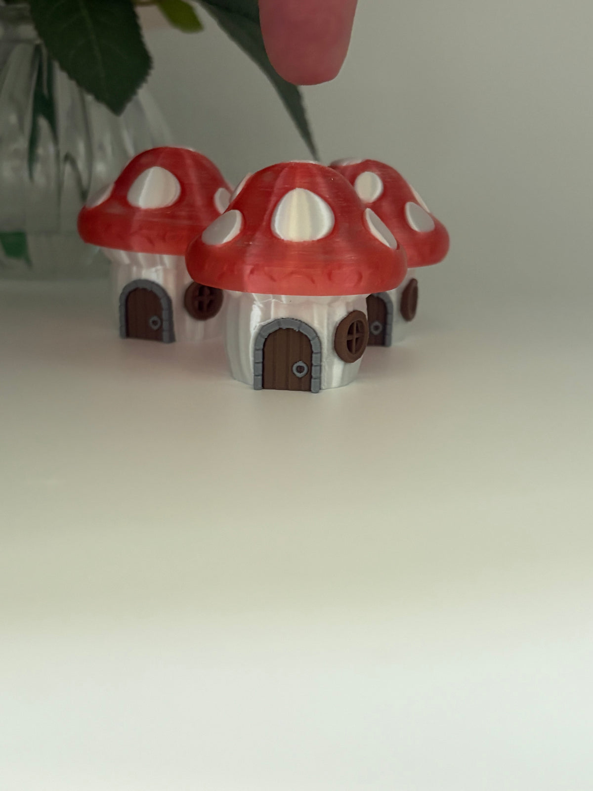Mushroom House Light-Up Clicker Fidget