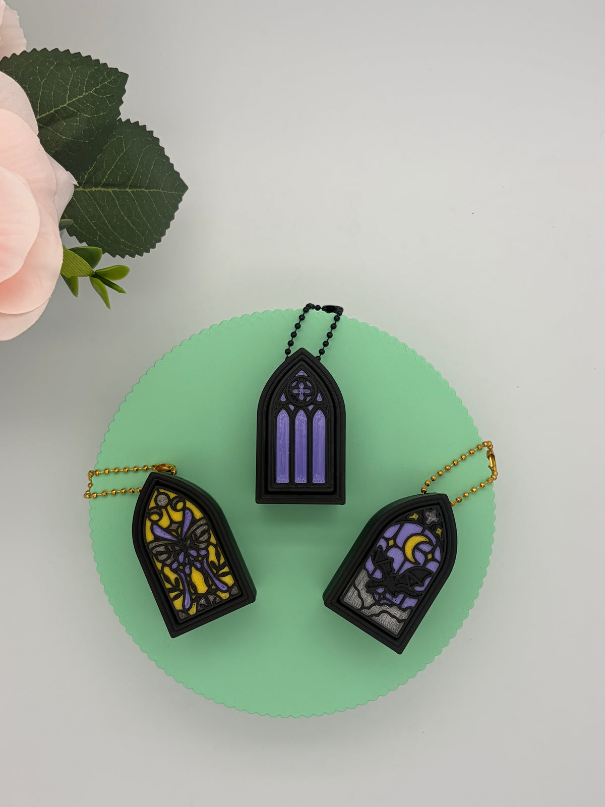 Light-up Stained Glass Window Clicker