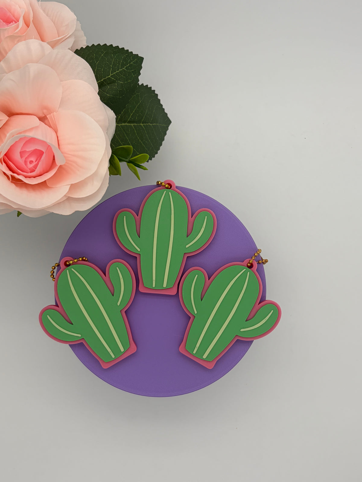 Cactus Can Opener Keychain