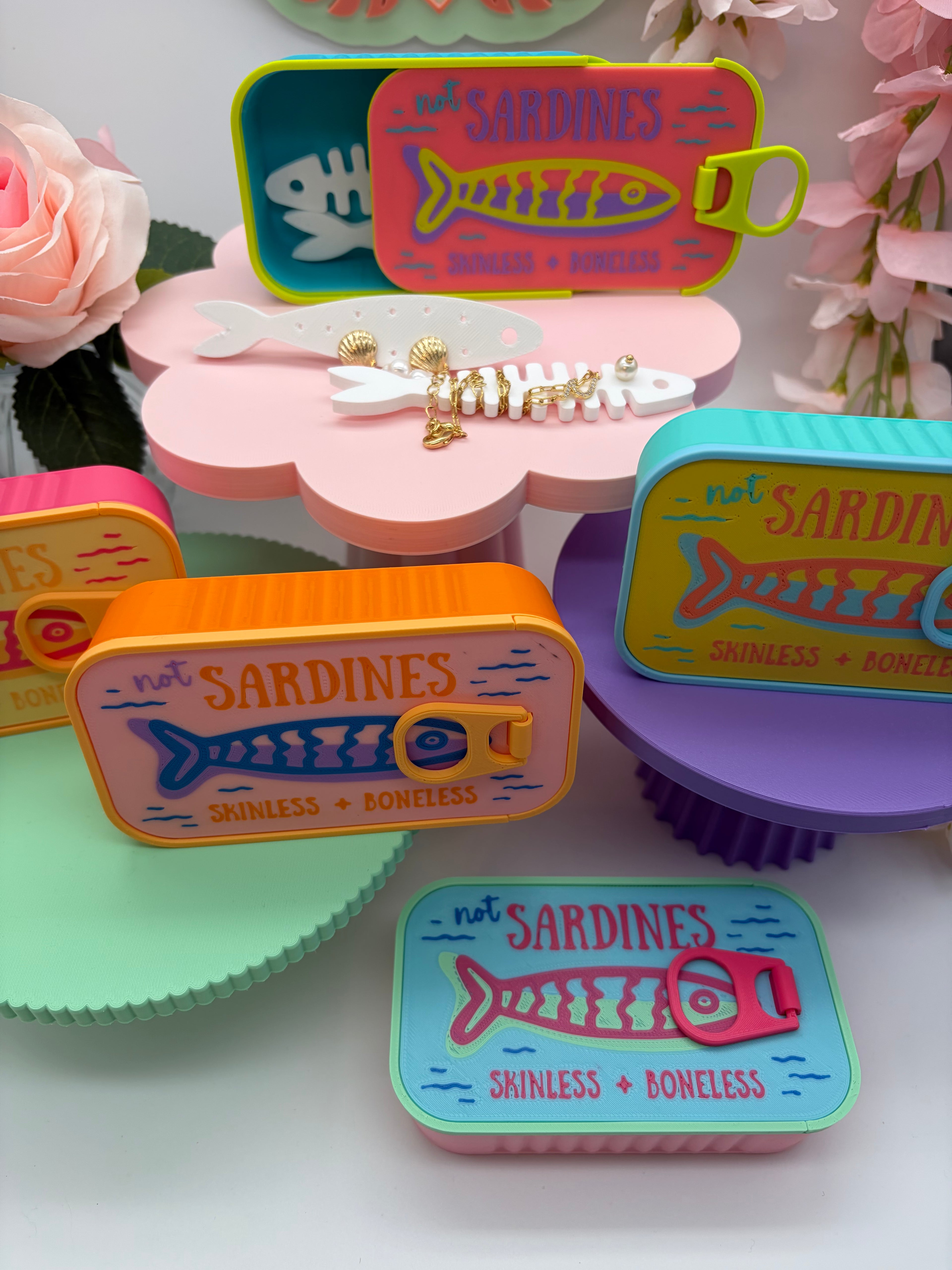 Not Sardines Travel Jewelry Holder