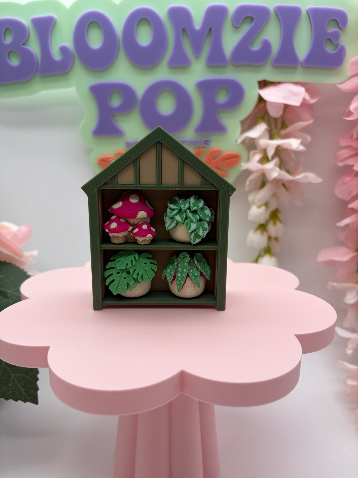 Greenhouse Plant Clicker Green/Tan