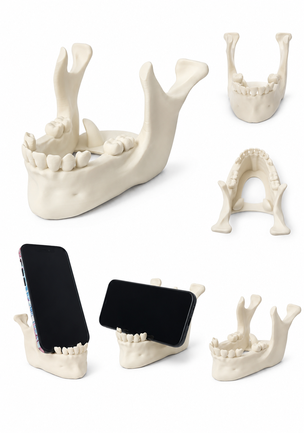 Phone Stand Jaw Bone