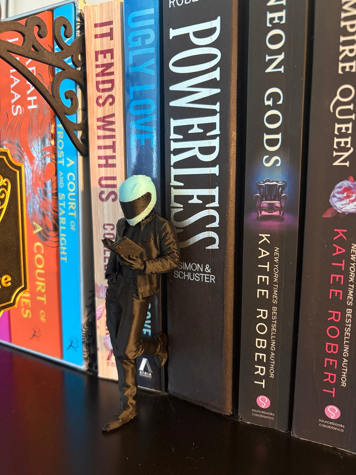 Book Nook Motorcycle Guy