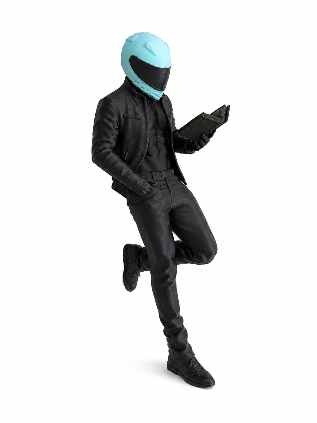 Book Nook Motorcycle Guy