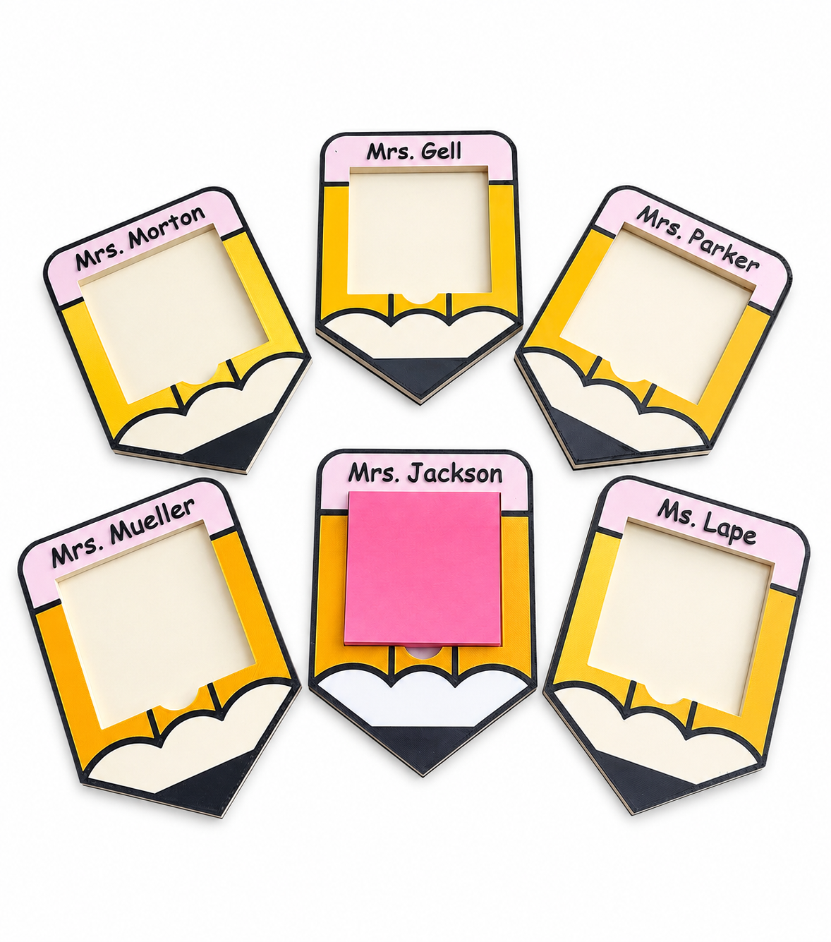 Sticky Note Holder Pencil