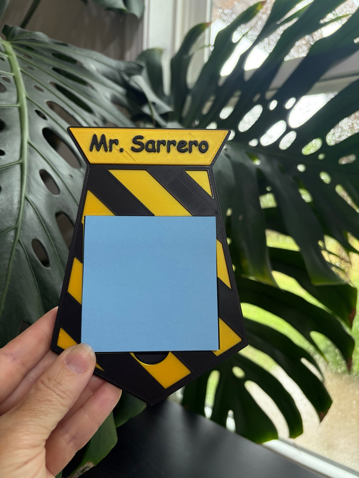 Sticky Note Holder Tie