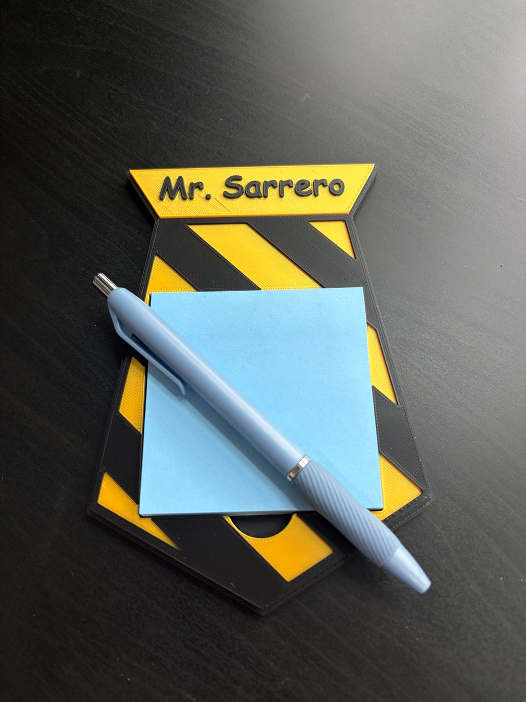 Sticky Note Holder Tie